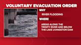 Voluntary evacuations issued for parts of Polk County