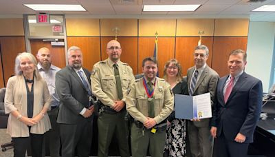 Lancaster County park ranger recognized with Life Saving award