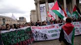 French police crackdown on French pro-Palestinian student protesters