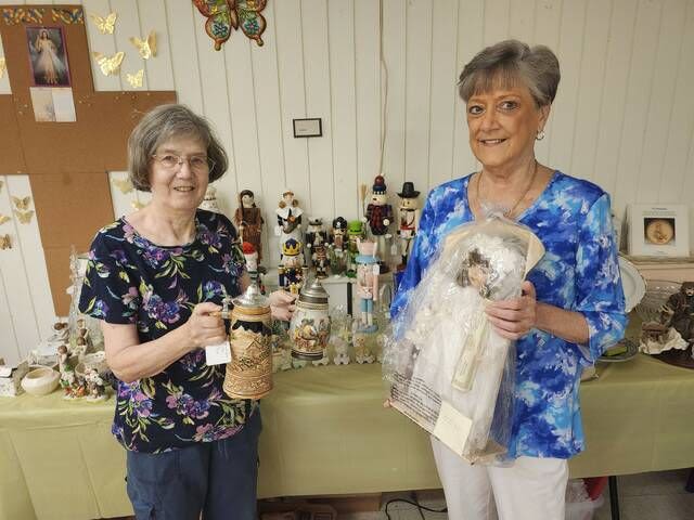 Volunteers prepare for St. Nicholas – St. Mary Bazaar