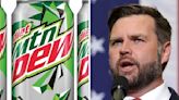 JD Vance Said Democrats Would Call Him Racist For Drinking Diet Mountain Dew, And Now It's A Meme