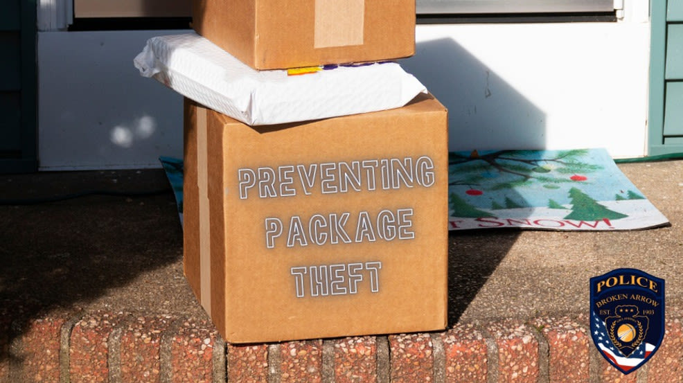 Broken Arrow Police issue tips to prevent package theft during vacations
