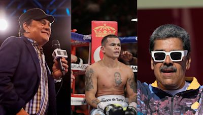 Boxeadores Roberto Durán y Marcos 'Chino' Maidana criticados por video con Nicolás Maduro - El Diario NY