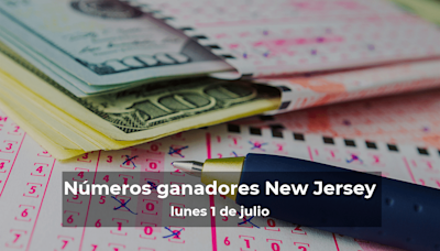 Lotería de Nueva Jersey en vivo: resultados y ganadores del lunes 1 de julio de 2024 - El Diario NY