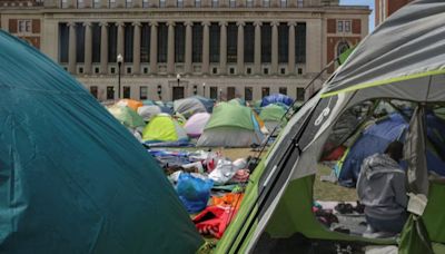 La Universidad de Columbia suspende a los estudiantes que protestan contra la ayuda de EEUU a Israel