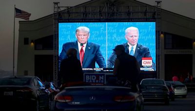 Face off: mutual disdain will be on show as Biden and Trump debate on Thursday