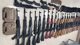 25 assault rifles seized after allegedly being trafficked into California from Arizona