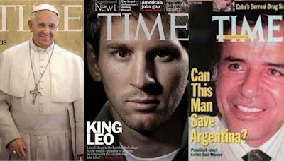 Messi, el Papa Francisco, Alfonsín y Perón, entre los argentinos que estuvieron en la tapa de Time