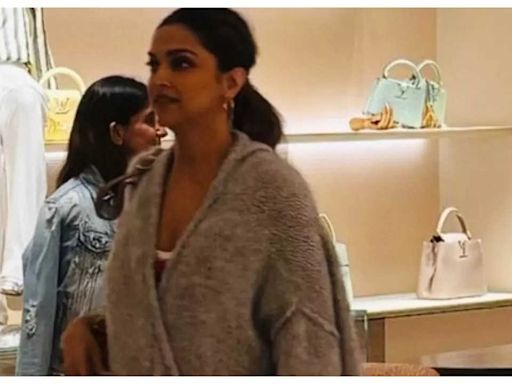 Mommy-to-be Deepika Padukone SPOTTED on solo shopping trip to a luxury store; fans wonder if she was checking out baby's collection - Times of India