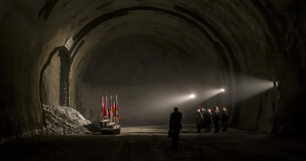 Incredible £13.2bn tunnel that connects two beautiful cities 168 miles apart