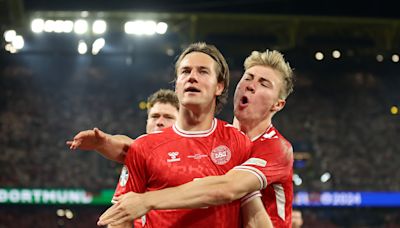 Elation to heartbreak in brutal 2 minutes for Denmark