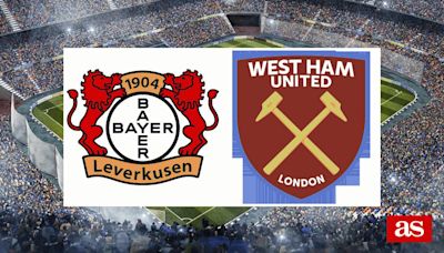 Leverkusen 2-0 West Ham: resultado, resumen y goles