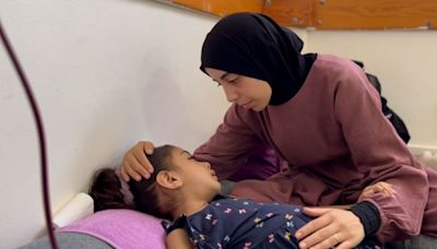 Wounded and sick children leave besieged Gaza Strip, in first medical evacuation for weeks