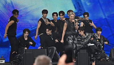 With high-energy song and dance, SEVENTEEN brings K-pop to Glastonbury