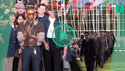 Pharrell Williams ouvre la Fashion week de Paris avec un défilé engagé célébrant le multiculturalisme