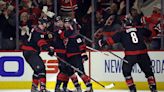 Aho, Martinook cap Hurricanes' late rally to beat the Islanders for a 2-0 playoff series lead