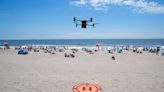 On NYC beaches, angry birds fight drones patrolling for sharks and struggling swimmers