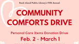 Rock Island Public Library hosts Community Comforts Drive
