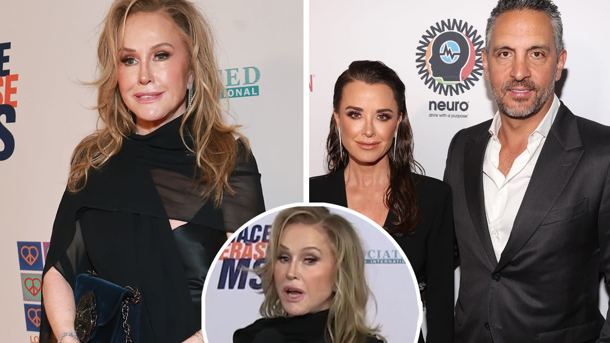 Kathy Hilton Claims Kyle Richards Was a 'Little Teary' on Wedding Anniversary After Mauricio Split (Exclusive)