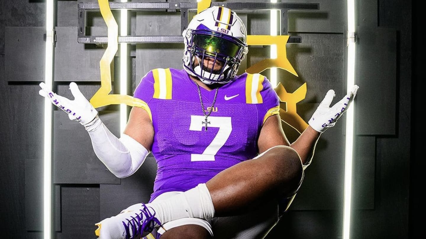 BREAKING: LSU Lands Commitment From Prized Defensive Tackle Jay'Viar Suggs