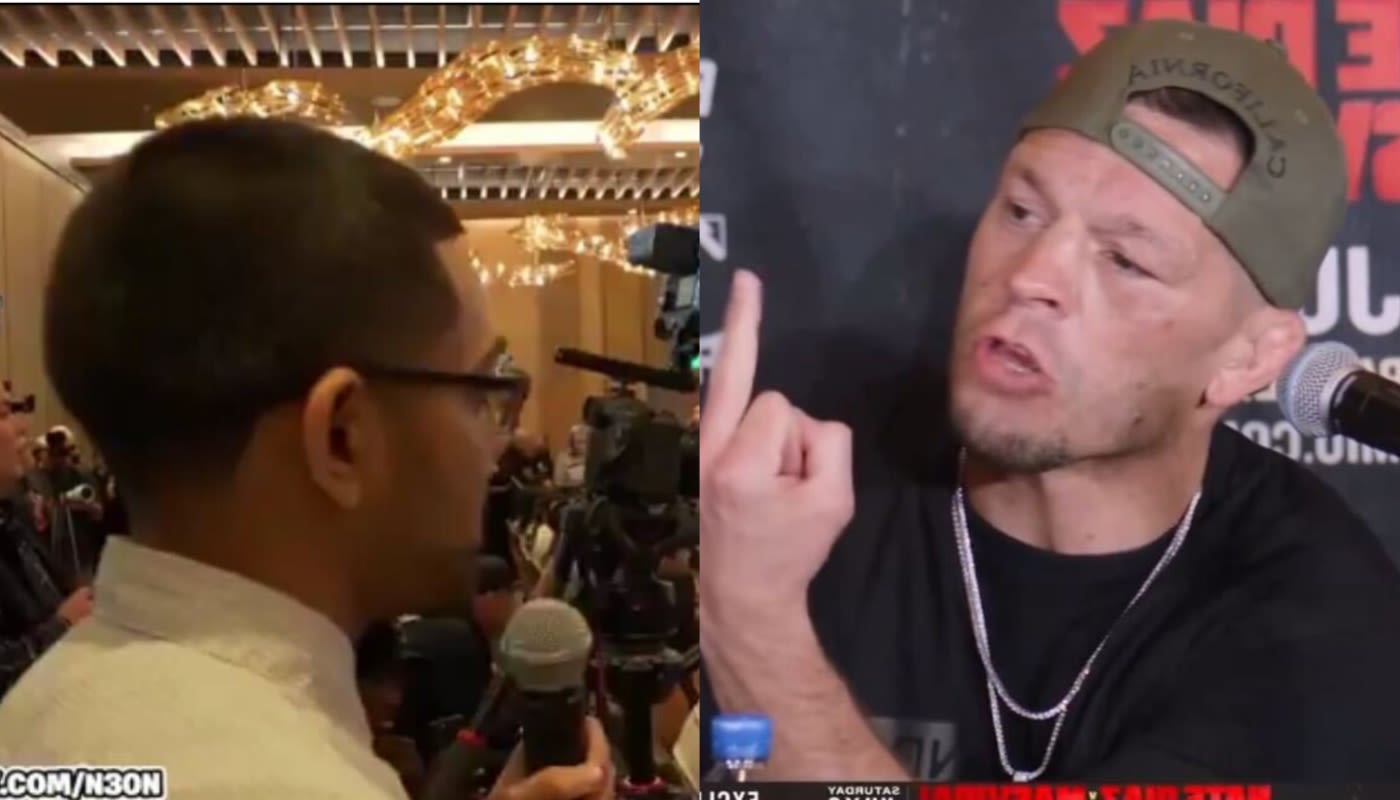 VIDEO | Streamer trolls Nate Diaz at fight week press conference, gets jumped by Diaz's team | BJPenn.com