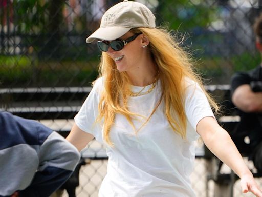 A Relaxed Shorts Trend Makes Jennifer Lawrence the Coolest Mom on the Playground