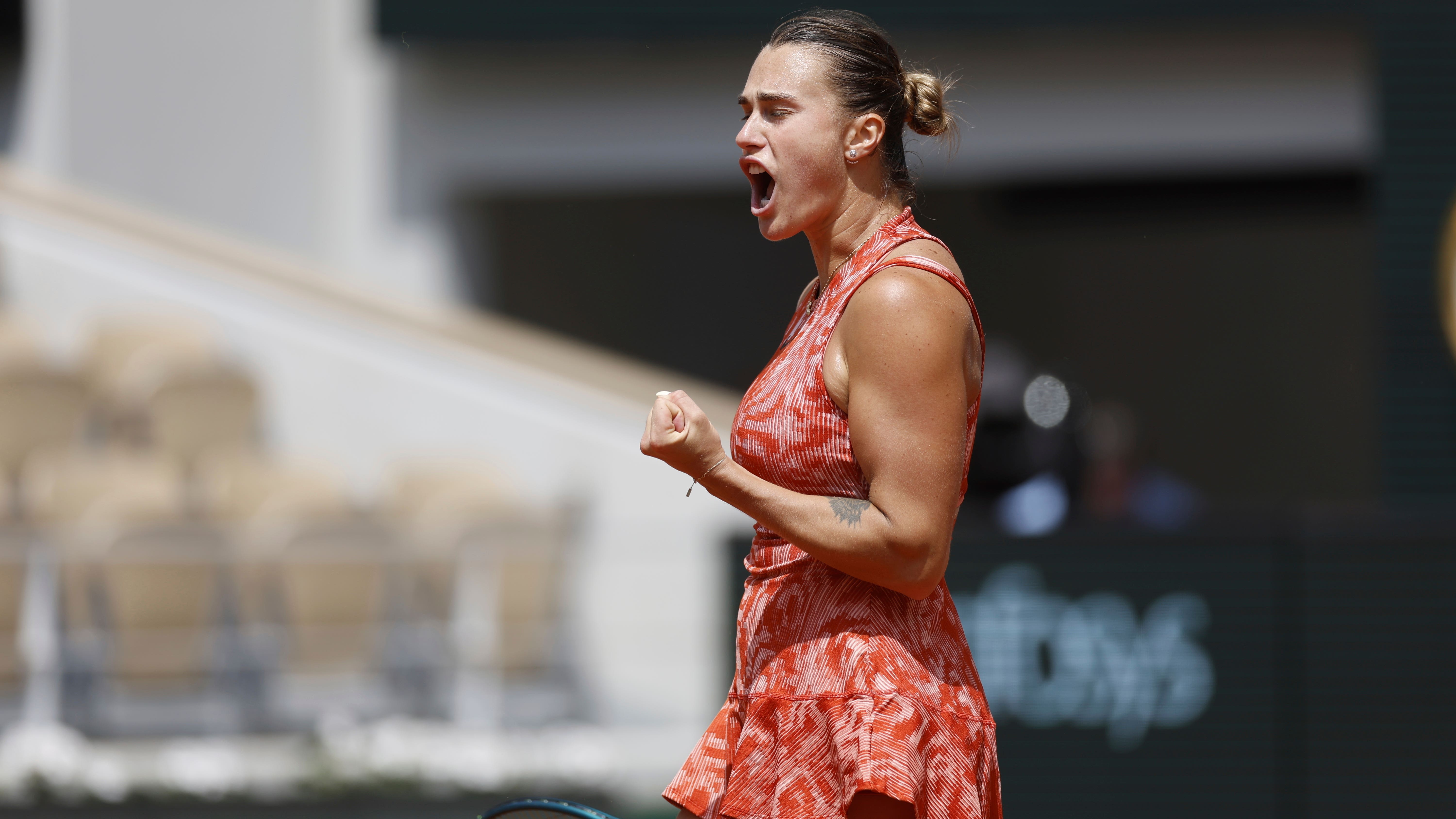 Aryna Sabalenka joins fellow big guns in French Open quarter-finals