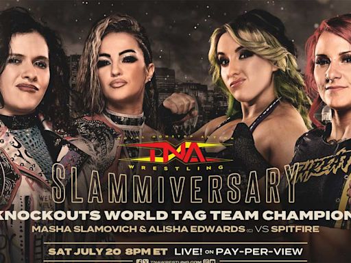 Malisha pondrán en juego el Campeonato de Knockouts! por parejas ante Spitfire en TNA Slammiversary