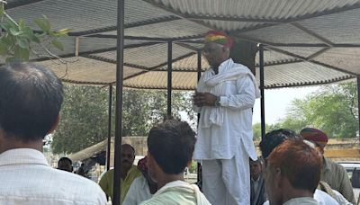 ‘Every farmer in Sikar answers MP Amra Ram’s call’. He is more than just spectacle politics