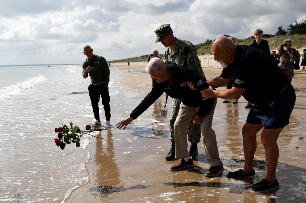 The sun rises over Normandy’s beaches on D-Day’s 80th anniversary