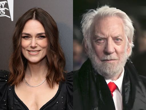 Keira Knightley reveals surprising reason Donald Sutherland once wore a gas mask to a party