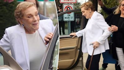 Julie Andrews, 88, looks radiant on rare shopping outing in the Hamptons