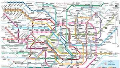 Decoding the urban sprawl: the world’s most complex metro maps