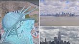 EarthCam shows the impact of 4.8-magnitude earthquake in NYC — with the Statue of Liberty visibly shaking