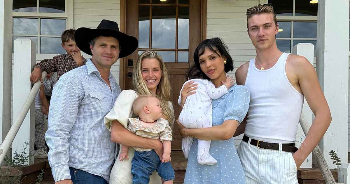 Nara Smith and Lucky Blue Smith Bond With Hannah Neeleman During Ballerina Farm Visit