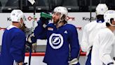Brayden Point looks ready to return for Game 1 of Stanley Cup Final