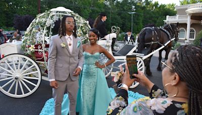 Gallery: Luxury cars, carriages and a fire engine. How seniors got to the prom