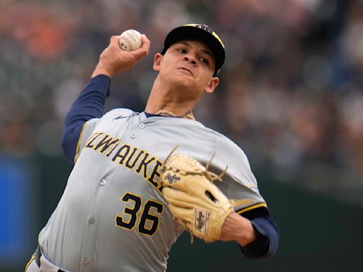 Tobias Myers shuts down Tigers' bats while Brewers break out of offensive slump in 10-0 win