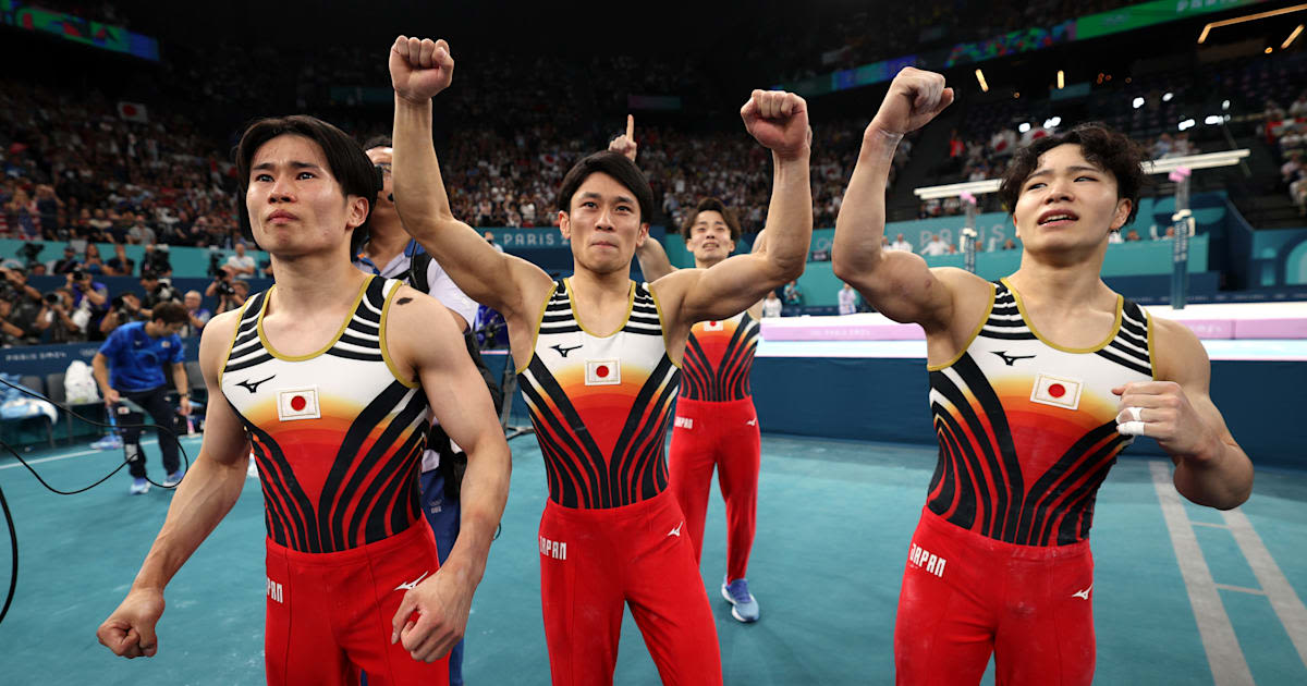 Paris 2024 gymnastics: All results, as Japan captures men's team gold medal in improbable comeback - Team USA clinches bronze