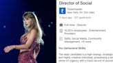 Ticketmaster is looking for a social media director, and the ideal candidate is described as ‘brave’