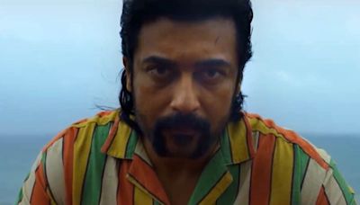 Suriya's retro look from his next film with Karthik Subbaraj revealed. Watch
