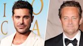 Zac Efron reacts to Matthew Perry wanting him for his biopic