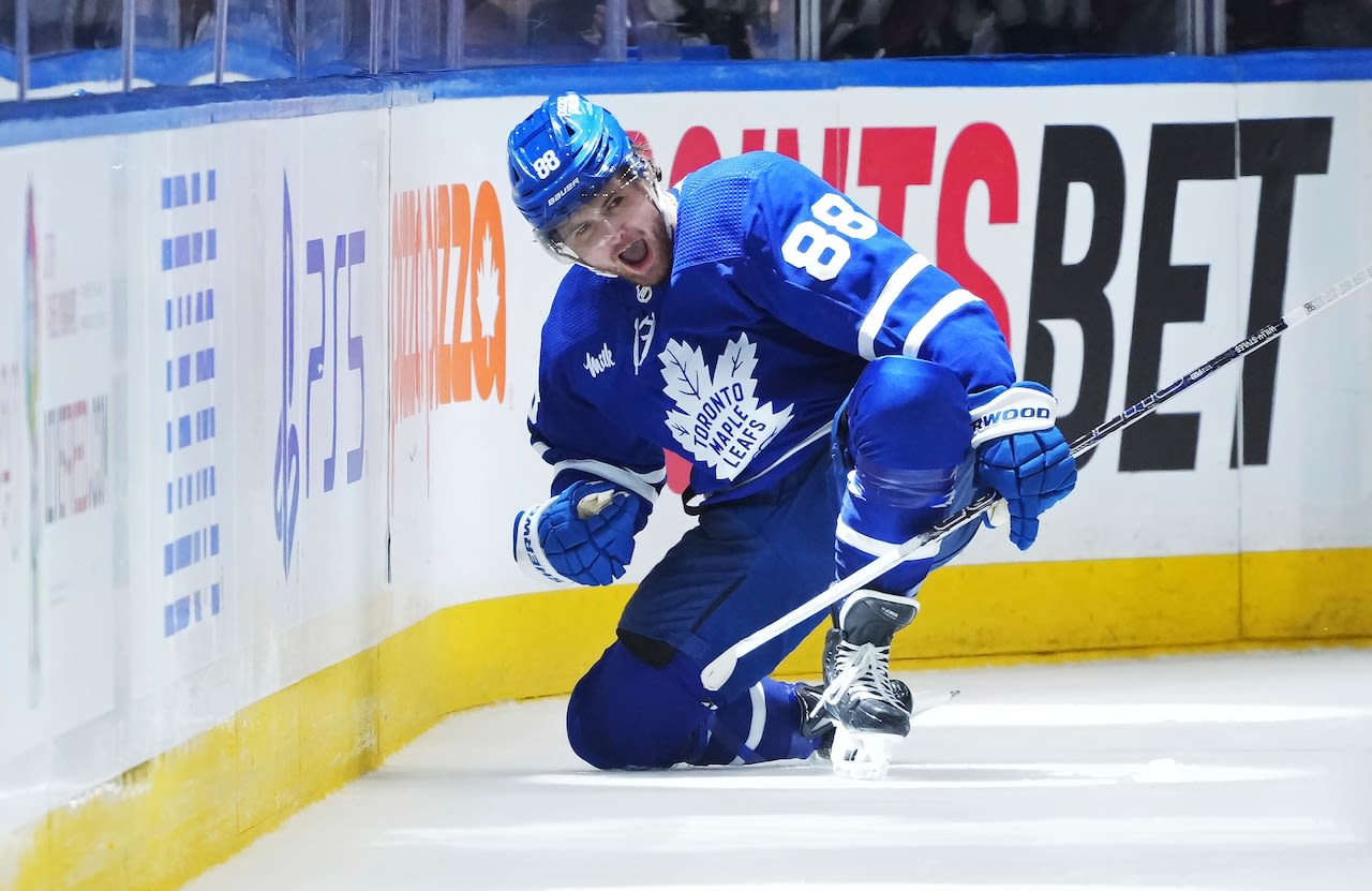 Nylander and Woll help Maple Leafs beat Bruins 2-1 to force Game 7