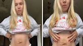 A TikToker shared what her body looked like after pregnancy to make other women feel seen. She's faced a flood of 'nasty' comments in response.