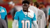 Tyreek Hill detained outside stadium prior to Dolphins game, plans to play vs. Jags