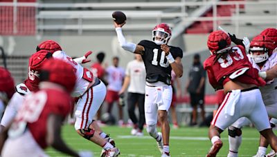 How Arkansas football transfer quarterback Taylen Green has surprised Sam Pittman