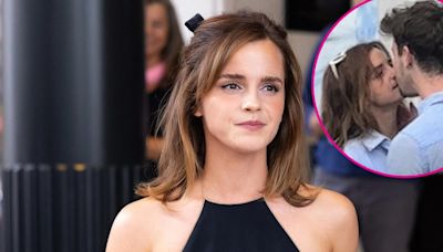 Emma Watson Kisses Oxford Classmate Kieran Brown in New Photo