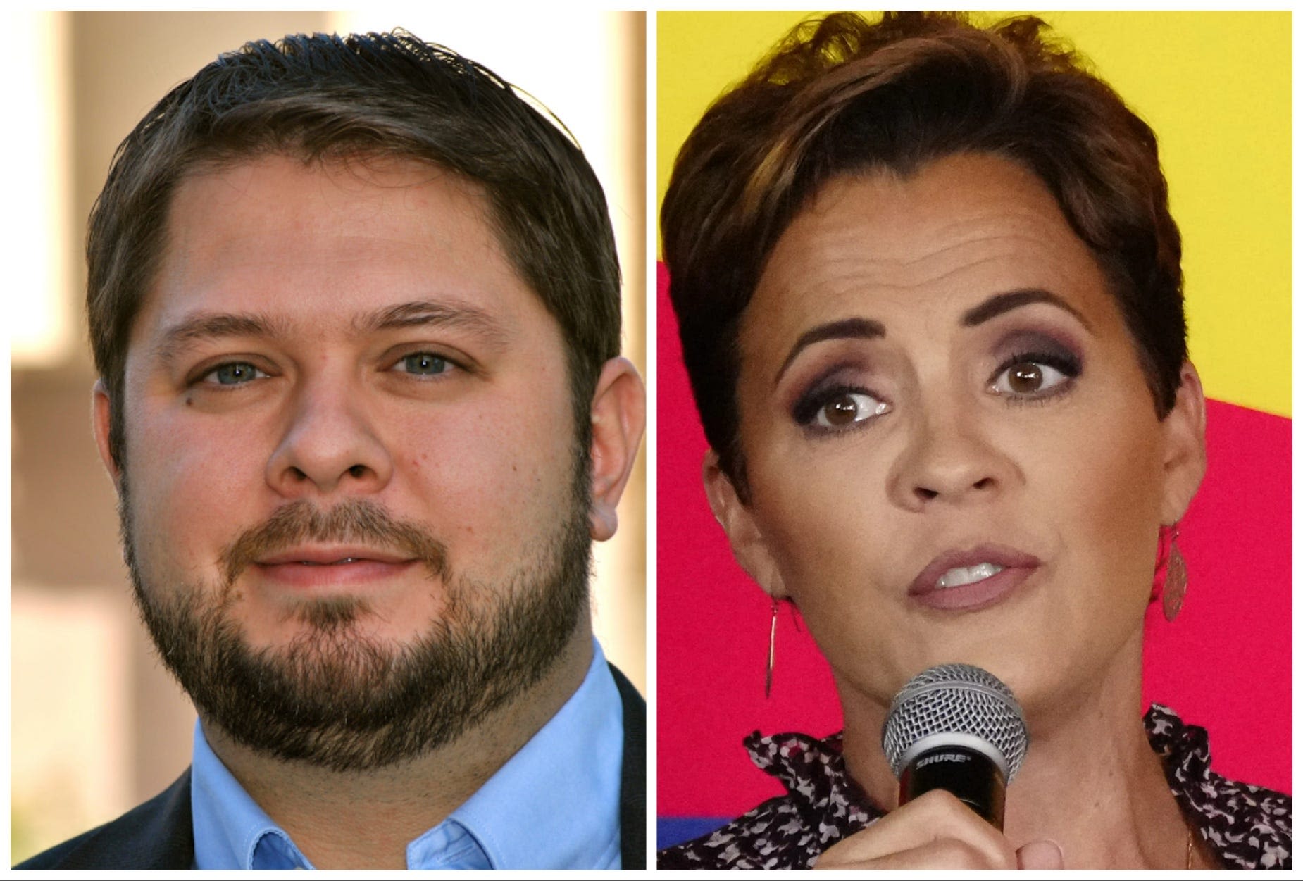 Kari Lake decides if she can't beat Ruben Gallego, she'll copy him