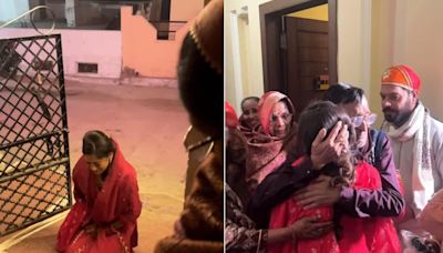 Bride Gets Emotional During 'Dehli Pooja' Before Her Vidai, Video Goes Viral - News18