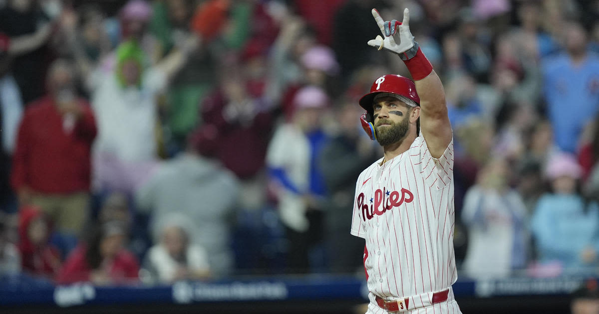 Bryce Harper homers, Alec Bohm extends his hitting streak as Philadelphia Phillies beat San Francisco Giants